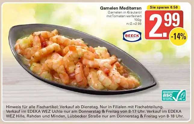 Garnelen Mediterran