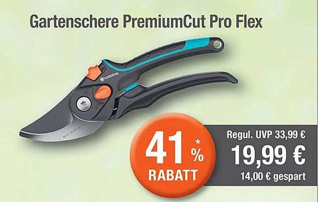 Gartenschere PremiumCut Pro Flex