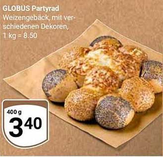 GLOBUS Partybrötchen – Eine köstliche Auswahl für jeden Anlass