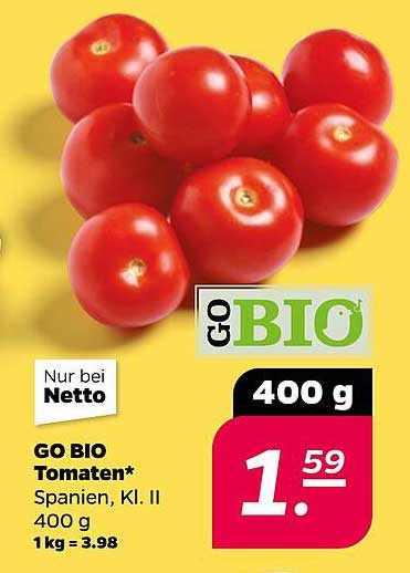 GO BIO Tomaten* 400 g