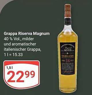 Grappa Riserva Magnum