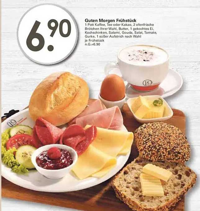 Guten Morgen Frühstück