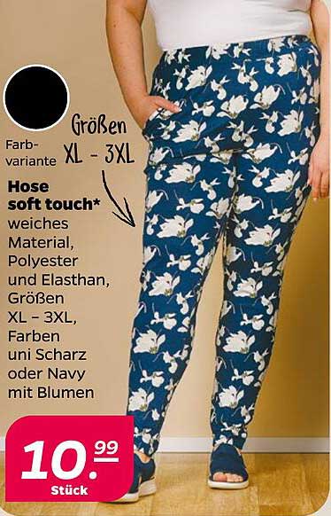 Hose soft touch in XL - 3XL