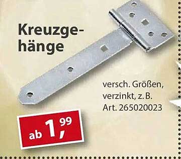 Kreuzgehänge – vielseitig und robust