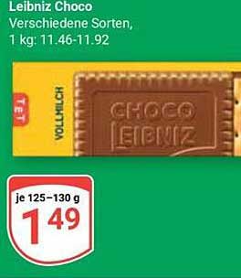 Leibniz Choco – Verschiedene Sorten, je 125–130 g