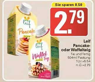 Leif Pancake- oder Waffelteig