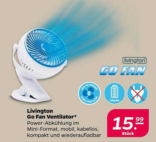 Livington Go Fan Ventilator*