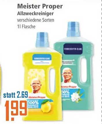 Meister Proper Allzweckreiniger verschiedene Sorten 1l Flasche