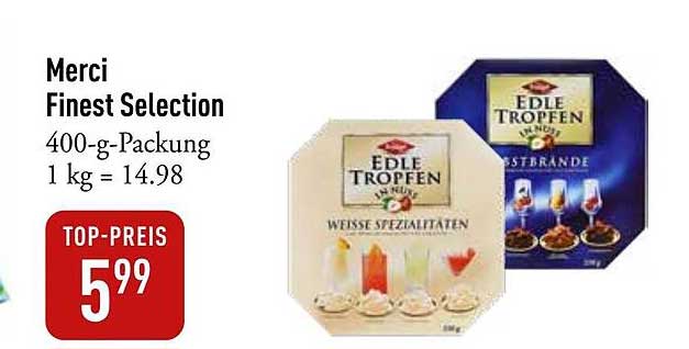 Merci Finest Selection 400-g-Packung