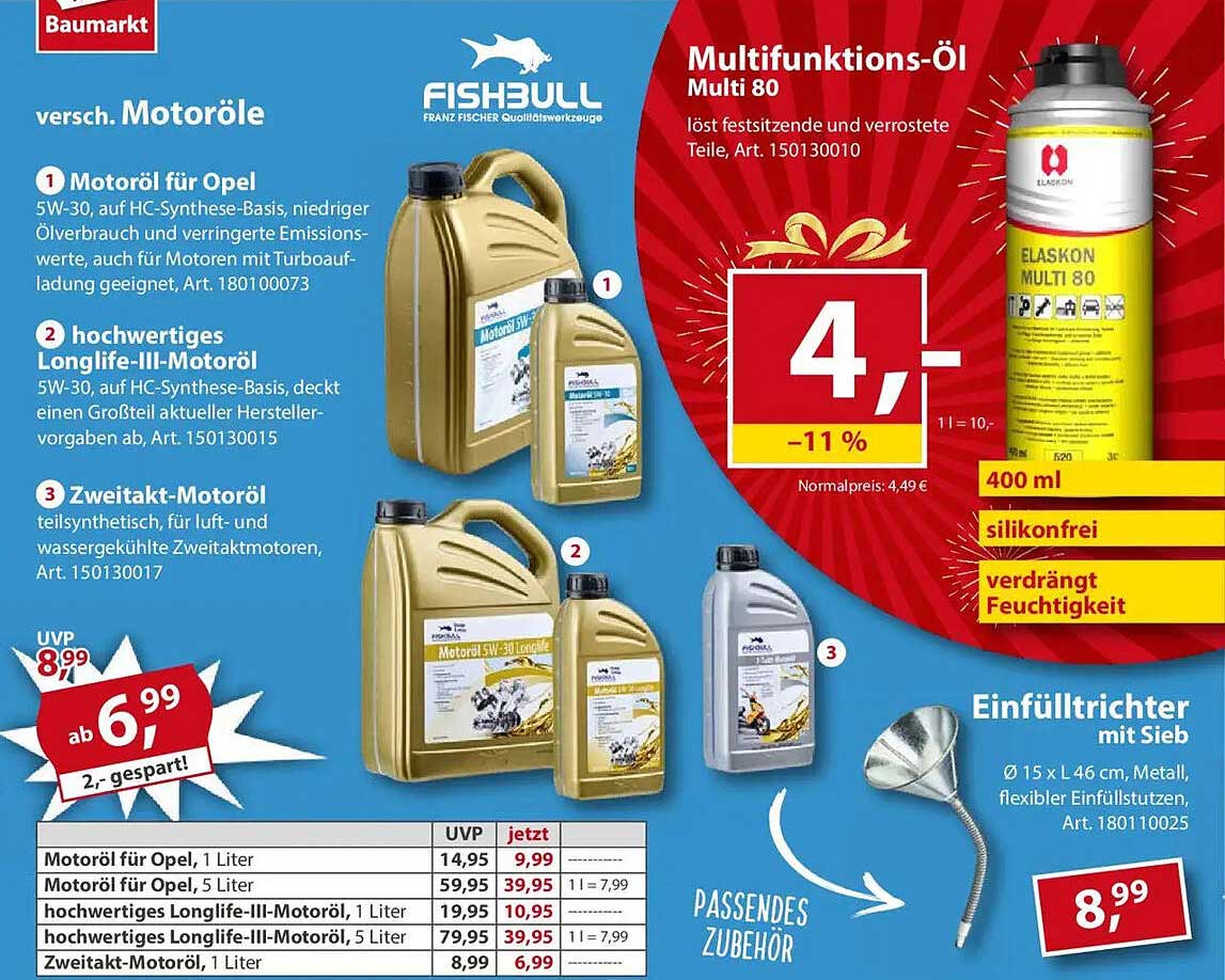 Multifunktions-Öl Multi 80 - 400 ml