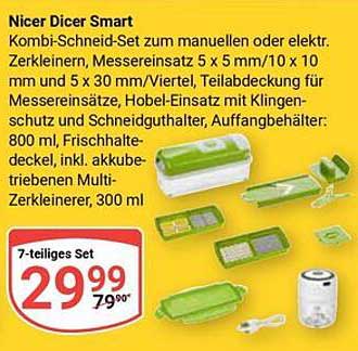 Nicer Dicer Smart Kombi-Schneid-Set