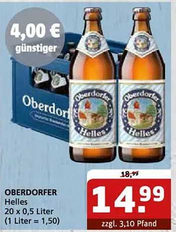 OBERDORFER Helles 20 x 0,5 Liter
