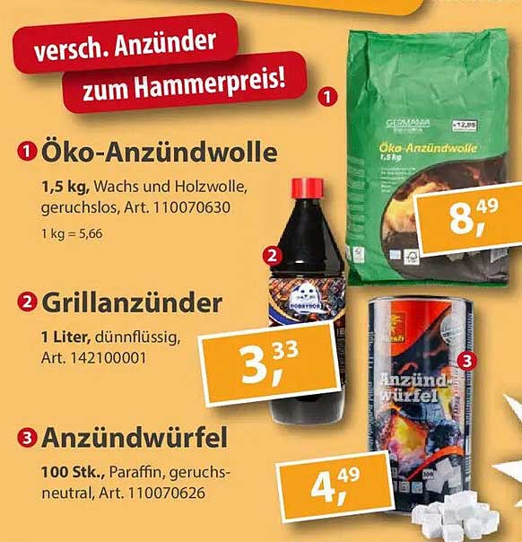Öko-Anzündwolle 1,5 kg