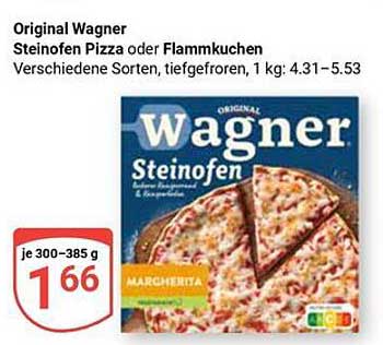 Original Wagner Steinofen Pizza oder Flammkuchen