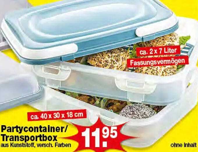 Partycontainer / Transportbox