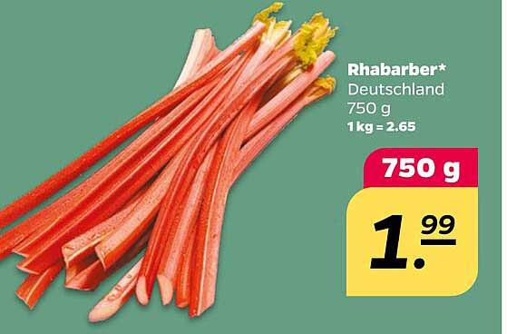 Rhabarber Deutschland 750 g