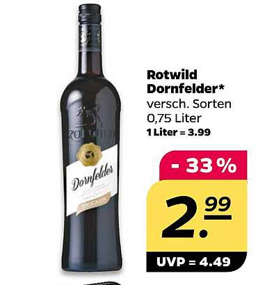 Rotwild Dornfelder - Verschiedene Sorten 0,75 Liter
