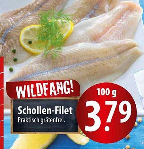 Schollen-Filet - Wildfang, praktisch grätenfrei
