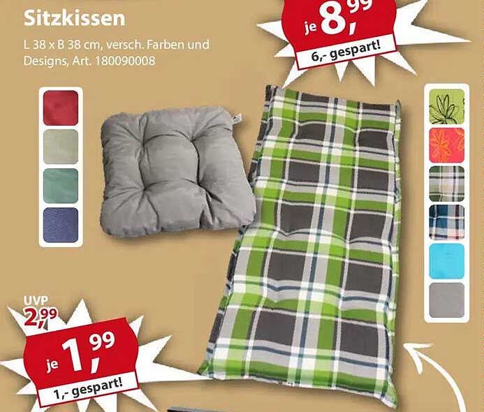 Sitzkissen - Bequem und stilvoll für jeden Anlass