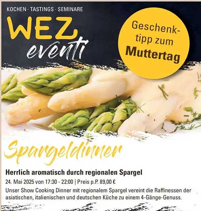 Spargel-Dinner