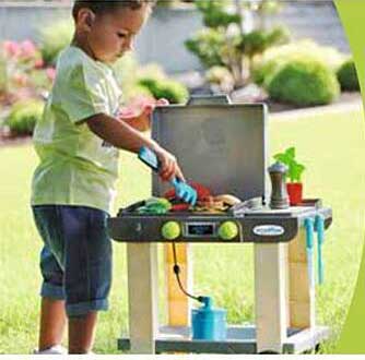 Spielküche für Kinder – Spaß beim Grillen!
