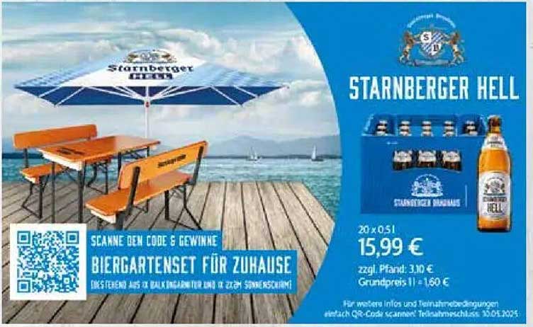 Starnberger Hell 20 x 0,5 l - Nur für kurze Zeit