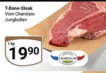 T-Bone-Steak vom Charolais-Jungbullen