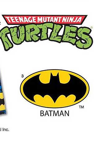 Teenage Mutant Ninja Turtles & Batman Merchandise
