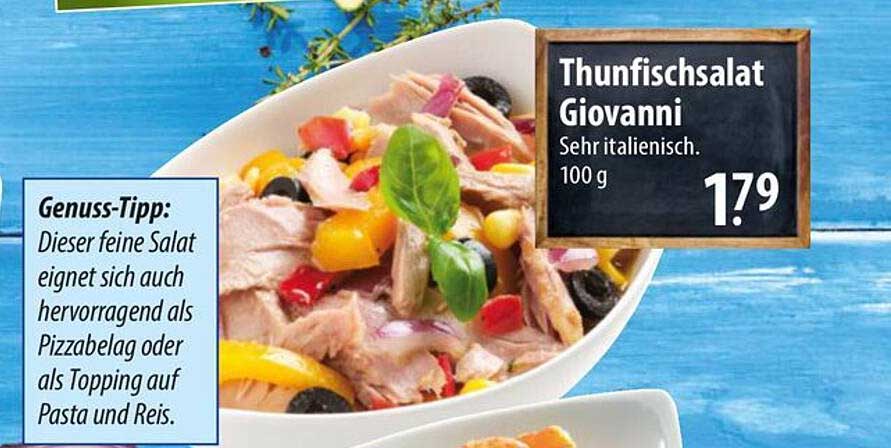 Thunfschsalat Giovanni - Sehr italienisch!