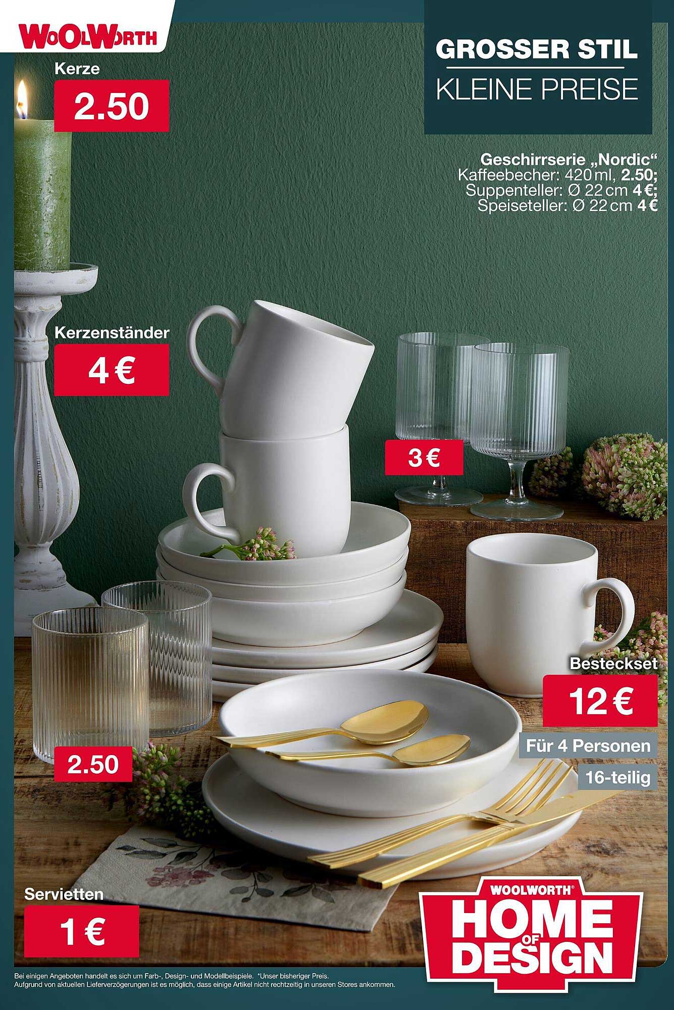 Woolworth Geschirrserie „Nordic“ – Stilvoll und funktional