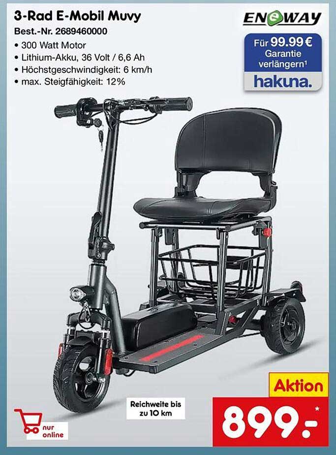 3-Rad E-Mobil Muvy