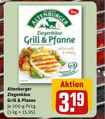 Altenburger Ziegenkäse Grill & Pfanne
