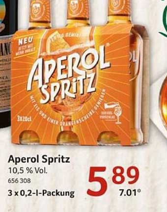 Aperol Spritz 3 x 0,2 l Packung