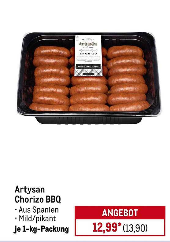 Artysan Chorizo BBQ - Mild und pikant