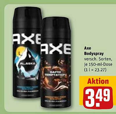 Axe Bodyspray – vielfältige Sorten für jeden Geschmack