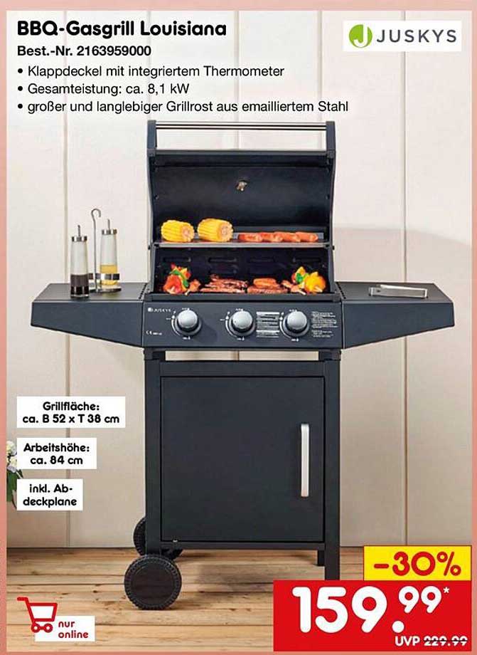 BBQ-Gasgrill Louisiana