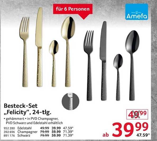 Besteck-Set „Felicity“, 24-tlg.