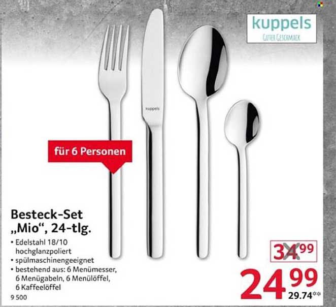 Besteck-Set „Mio“, 24-tlg.