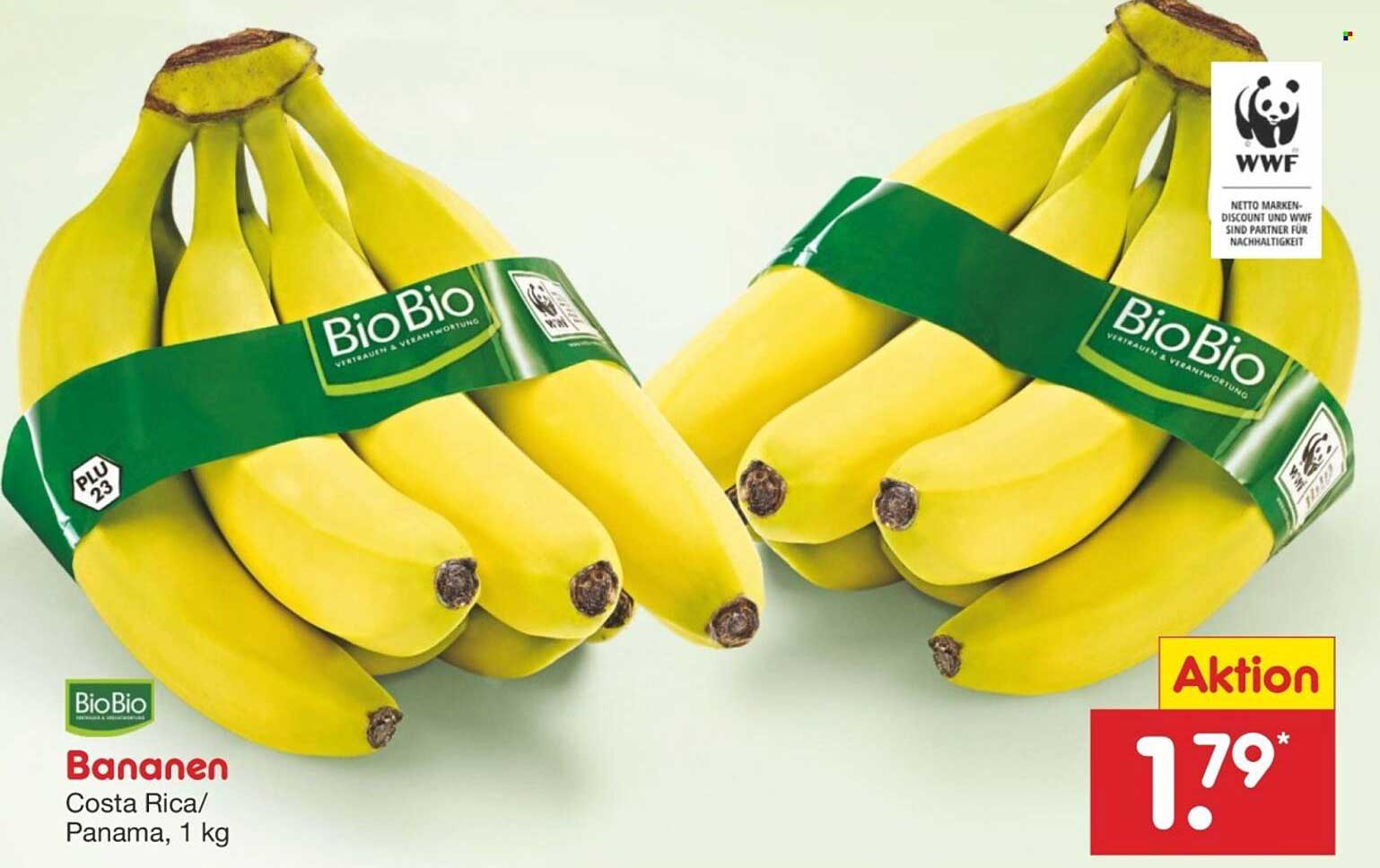 BioBio Bananen, Costa Rica/Panama, 1 kg