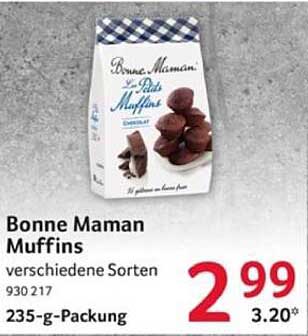 Bonne Maman Muffins verschiedene Sorten 930 217