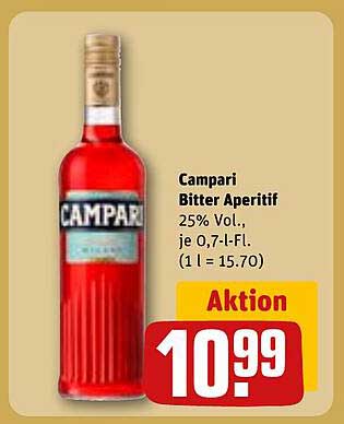 Campari Bitter Aperitif 0,7 l
