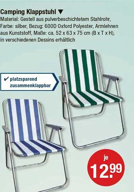 Camping Klappstuhl