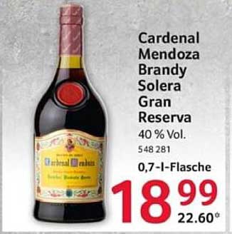 Cardenal Mendoza Brandy Solera Gran Reserva 0,7 l