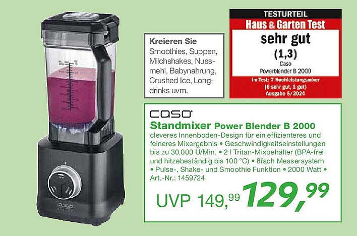 COSO Standmixer Power Blender B 2000
