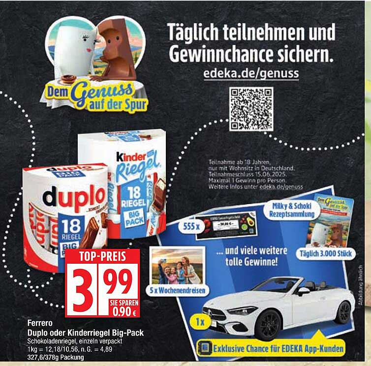 Duplo oder KinderRiegel Big-Pack