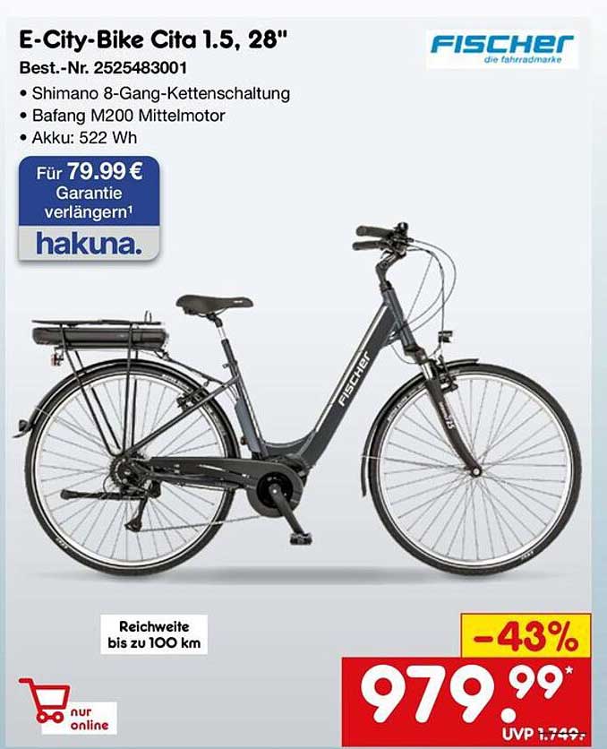 E-City-Bike Cita 1.5, 28"