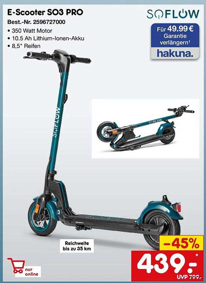 E-Scooter SO3 PRO