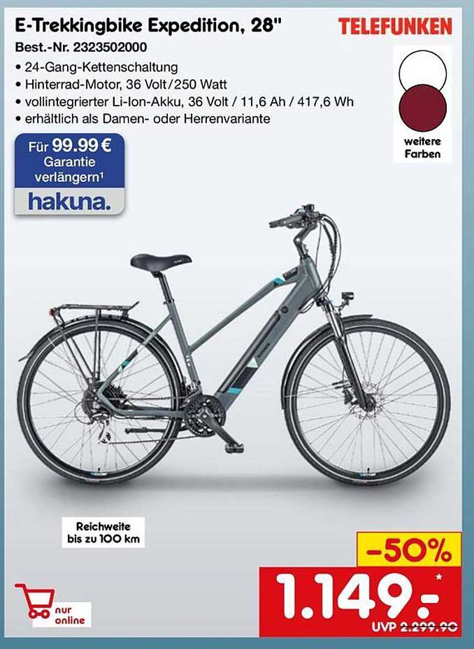 E-Trekkingbike Expedition, 28"