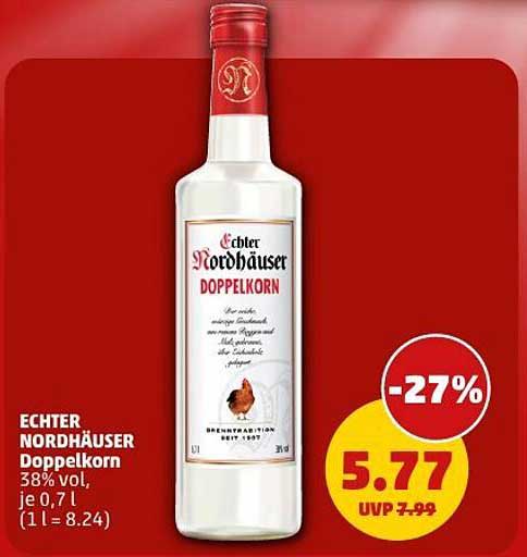 ECHTER NORDHÄUSER Doppel-korn 0,71 l