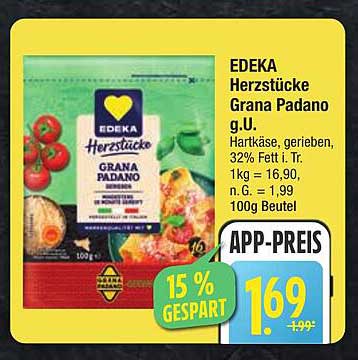 EDEKA Herzstücke Grana Padano g.U.